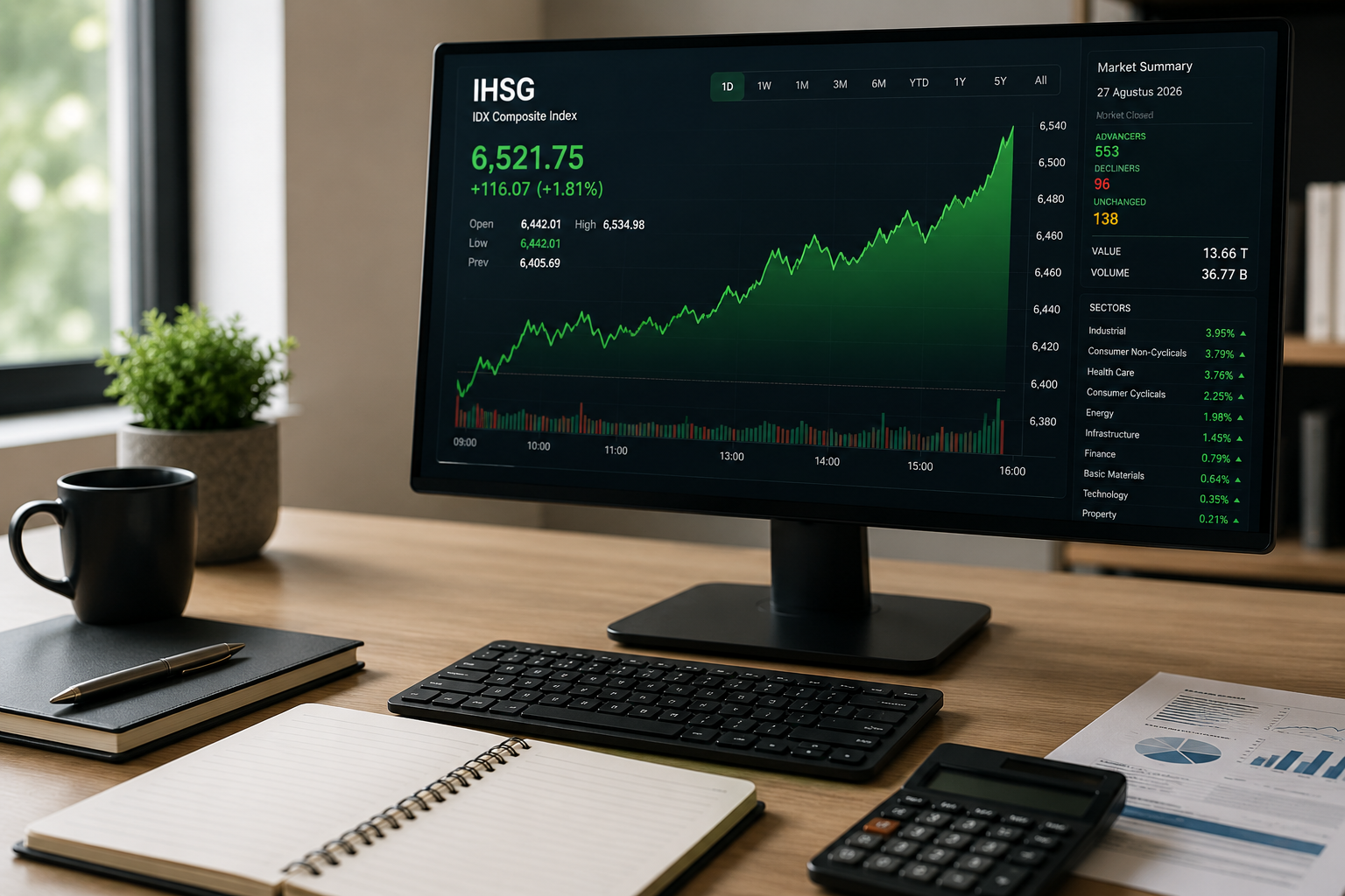 IHSG Hari Ini 27 Agustus 2026 Menguat 1,81%, Bagaimana Kondisi Ekonomi Indonesia?