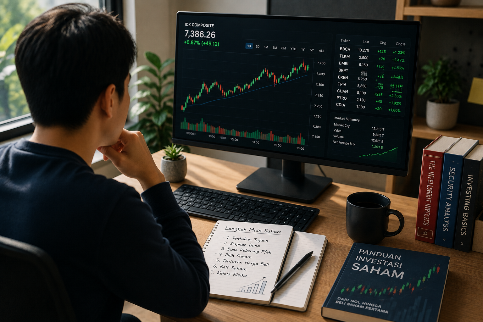 Cara Main Saham untuk Pemula: Panduan dari Nol hingga Beli Saham Pertama
